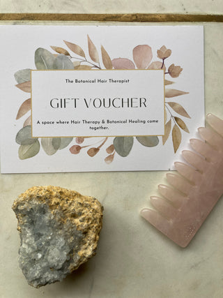 The Botanical Hair Therapist Gift Voucher